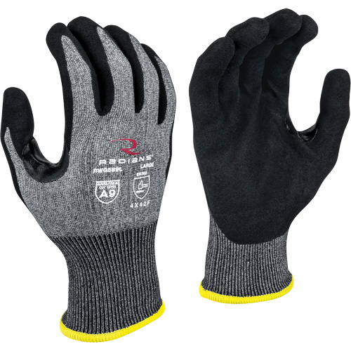 RWG589 Cut Protection Coated Gloves, Size X-Small, 18 Gauge, Foam Nitrile Coated, HPPE Shell, ASTM ANSI Level A9/EN 388 Level F D. Morneault & Fils