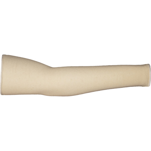 Manchette de protection pour des t&acirc;ches &agrave; faible risque PKCW KnitActiv –  emballage pour machines distributrices, 18", Coton, Beige D. Morneault & Fils