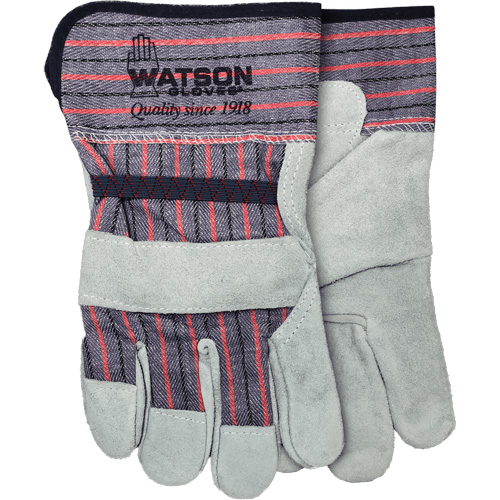 Guardn Duty Gloves, One Size, Split Cowhide Palm D. Morneault & Fils