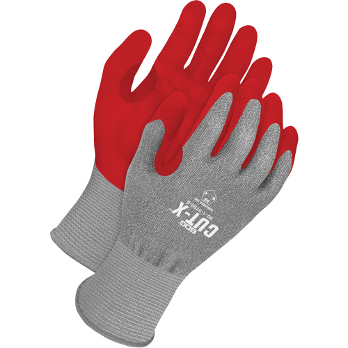 Cut-X&reg; Cut-Resistant Touchscreen Gloves, Size 6, 18 Gauge, Foam Nitrile Coated, HPPE Shell, ASTM ANSI Level A9 D. Morneault & Fils