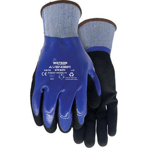 Gants Stealth Avenger 372, Petit, R&ecirc;vetement Nitrile, Calibre 15, Enveloppe en rPET D. Morneault & Fils