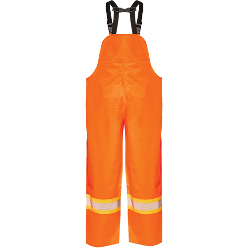 R805 Hurricane Bib Pants, Small, High Visibility Orange D. Morneault & Fils