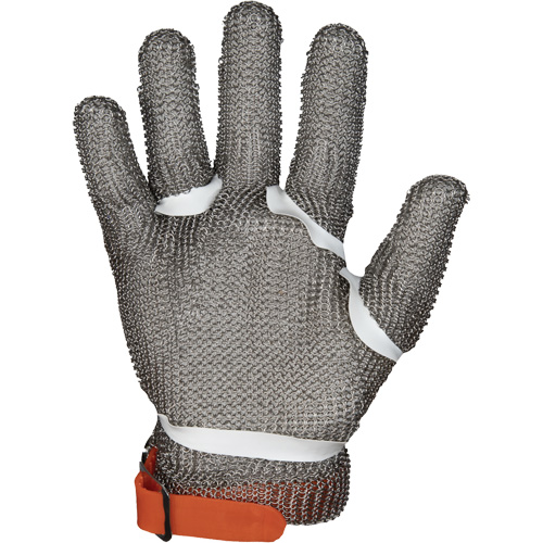 Gants en maille m&eacute;tallique MMG conformes aux normes alimentaires, Taille 2T-petit, Enveloppe en Acier inoxydable, ASTM ANSI niveau A9 D. Morneault & Fils