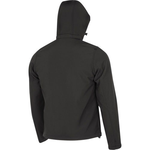 Veste chauffante Softshell, Hommes, Petit, Noir D. Morneault & Fils