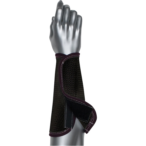 Manchette en maille de canne &agrave; double &eacute;paisseur Kut Gard, Nylon, 9", ASTM ANSI niveau A4, Noir D. Morneault & Fils