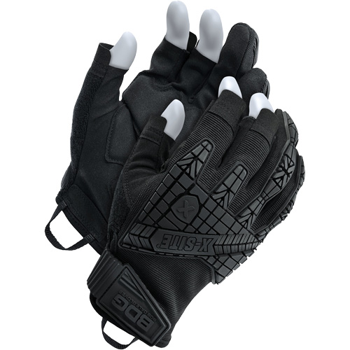 X-Site&reg; Impact Trigger Finger Gloves, Suede Palm, Size Small D. Morneault & Fils