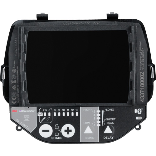 Speedglas G5 Auto-Darkening Filter for Tack Welding, 2-4/5" W x 4-1/4" H Viewing Area, For Use With G5-01 and G5-03 helmets D. Morneault & Fils