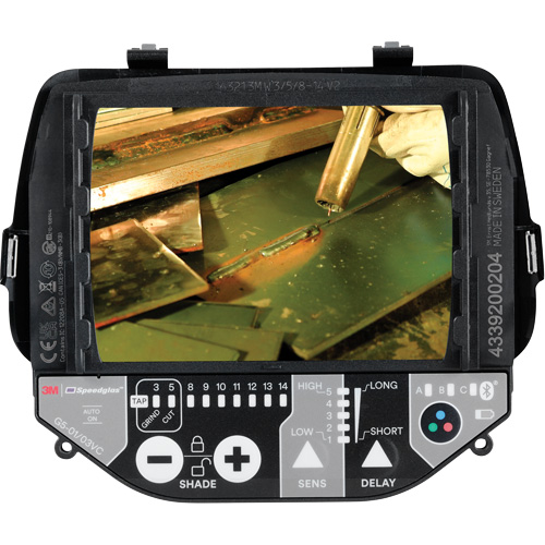 Speedglas G5 Auto-Darkening Variable Colour Filter, 2-4/5" W x 4-1/4" H Viewing Area, For Use With G5-01 and G5-03 helmets D. Morneault & Fils