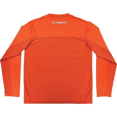Chill-Its 6689 Cooling Long Sleeve Sun Shirt with UV Protection, Orange, Small D. Morneault & Fils