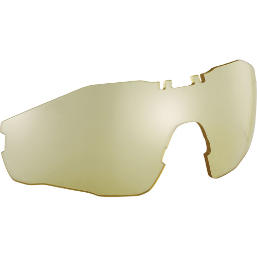 Lentille de rechange pour lunettes de s&eacute;curit&eacute; MY6, Antibu&eacute;e/Anti-&eacute;gratignures, Ambr&eacute;e, MY6 D. Morneault & Fils