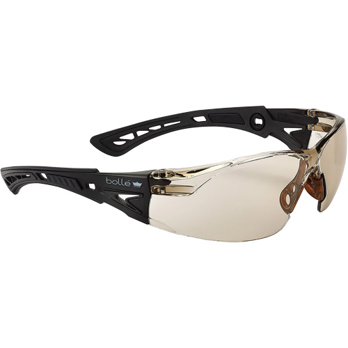Lunettes de s&eacute;curit&eacute; Rush + BSSI, Lentille Cuivre/Brun, Antibu&eacute;e/Anti-&eacute;gratignures, ANSI Z87+ D. Morneault & Fils