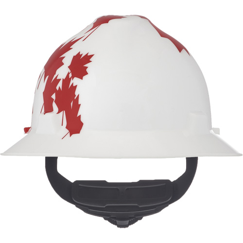 Casque de protection V-Gard &agrave; fentes s&eacute;rie Canadian Freedom, Suspension Rochet, Non ventil&eacute; D. Morneault & Fils