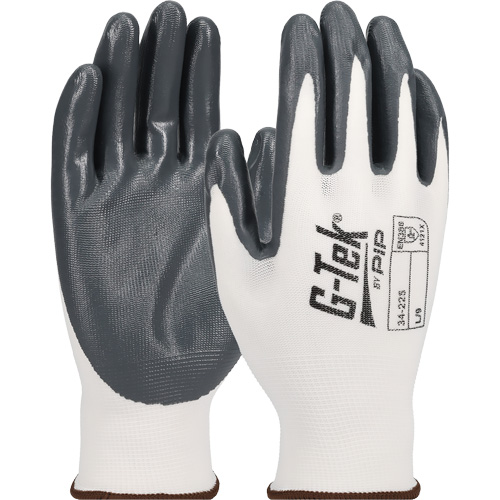 G-Tek&reg; Economy Seamless Knit Glove, X-Large, Nitrile Coating, 13 Gauge, Nylon Shell D. Morneault & Fils