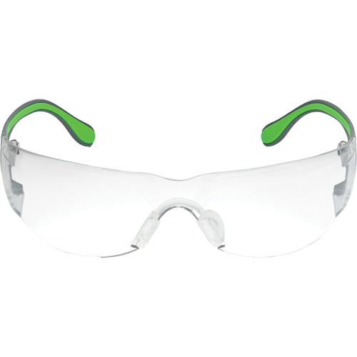 Lunettes de s&eacute;curit&eacute; gris/vert Adapt Lite, Lentille Transparent, Antibu&eacute;e/Anti-&eacute;gratignures, ANSI Z87+/R&eacute;pond ou surpasse la norme CSA Z94.3 D. Morneault & Fils
