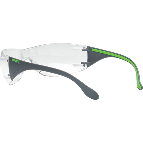 Lunettes de s&eacute;curit&eacute; gris/vert Adapt Lite, Lentille Transparent, Antibu&eacute;e/Anti-&eacute;gratignures, ANSI Z87+/R&eacute;pond ou surpasse la norme CSA Z94.3 D. Morneault & Fils