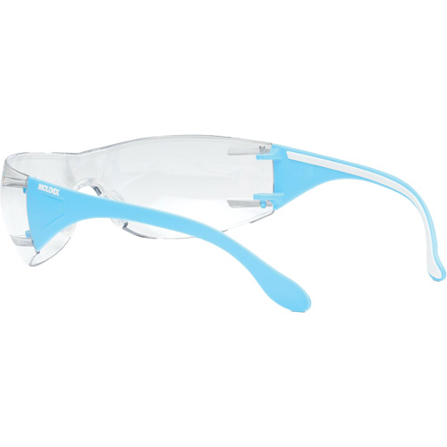 Lunettes de s&eacute;curit&eacute; bleu/blanc Adapt Lite, Lentille Transparent, Antibu&eacute;e/Anti-&eacute;gratignures, ANSI Z87+/R&eacute;pond ou surpasse la norme CSA Z94.3 D. Morneault & Fils