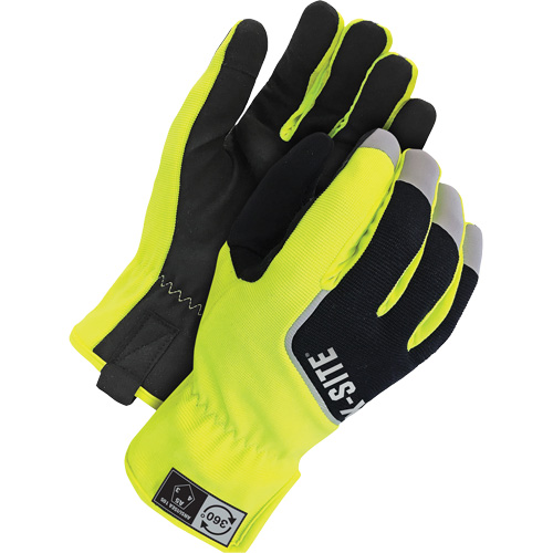Gants de performance X-Site r&eacute;sistants &agrave; la coupe et compatibles avec les &eacute;crans tactiles, Taille Moyen, Enveloppe en Microfibre/Spandex, ASTM ANSI niveau A5 D. Morneault & Fils