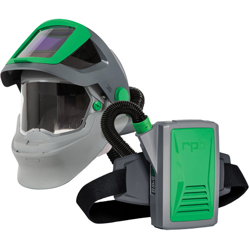 Z4&reg; Welding Respirator with FR Chin Seal & PX5&reg; PAPR, Facepiece Respirator/Welding Helmet D. Morneault & Fils