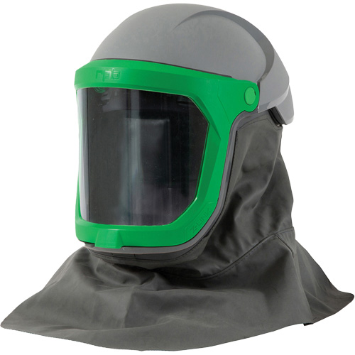 RPB Z-Link Respirator with Safety Lens & Shoulder Cape, Facepiece Respirator/Welding Helmet D. Morneault & Fils