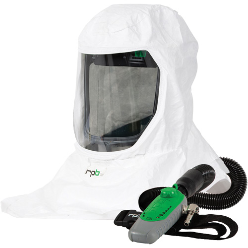 T-Link Respirator with Bump Cap, Breathing Tube & C40, Loose Fitting Hood & Faceshield D. Morneault & Fils