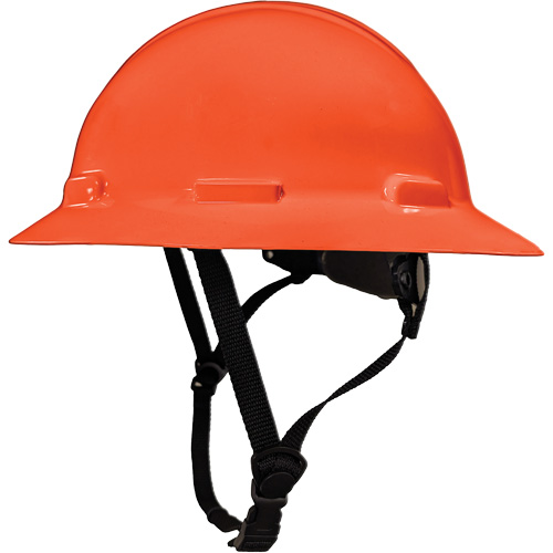 LIDGUARD&reg; Full Brim Hardhat with Chinstrap, Meets CSA Type 1, Ratchet Suspension, Vented D. Morneault & Fils