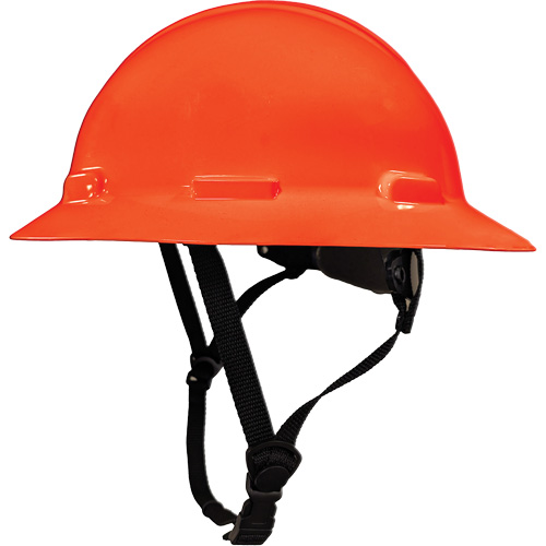 Casque de s&eacute;curit&eacute; &agrave; bordure compl&egrave;te LIDGUARD avec mentonni&egrave;re, R&eacute;pond aux normes CSA type 2, Suspension Rochet, Ventil&eacute; D. Morneault & Fils