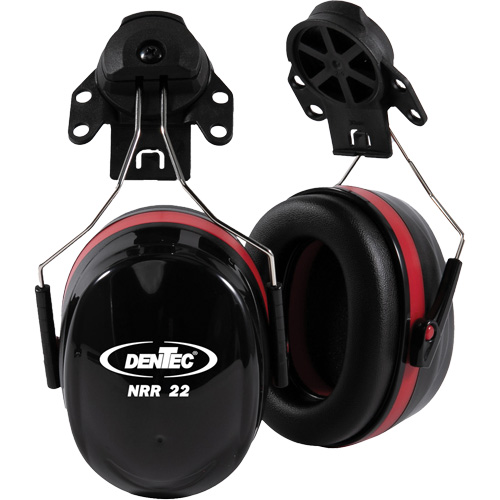 SEALTEC 500 Series Earmuff with Stainless Steel Dual Arms, Cap Mount, 26 dB NRR dB D. Morneault & Fils