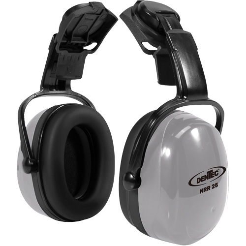 Cache-oreille di&eacute;lectrique en plastique de s&eacute;rie 600 SEALTEC avec bras doubles, Fixation pour casque, 24 dB NRR dB D. Morneault & Fils