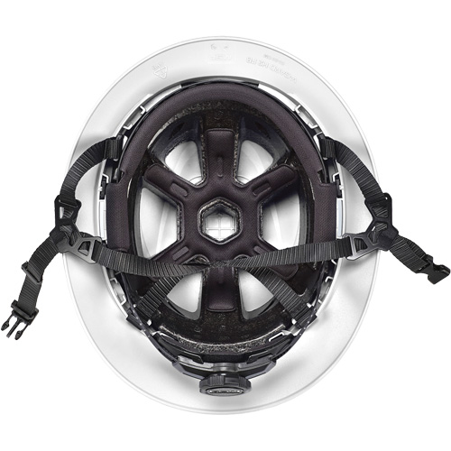 V-Gard H2&reg; Full Brim Safety Helmet, Ratchet Suspension, Non-Vented D. Morneault & Fils