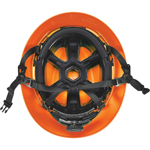 V-Gard H2&reg; Full Brim Safety Helmet, Ratchet Suspension, Non-Vented D. Morneault & Fils