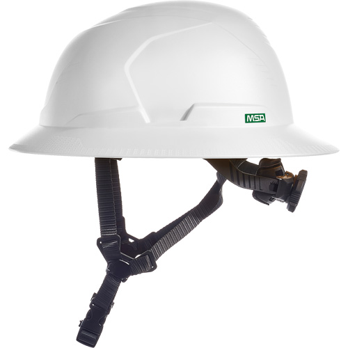 V-Gard H2&reg; Full Brim Safety Helmet, Ratchet Suspension, Non-Vented D. Morneault & Fils