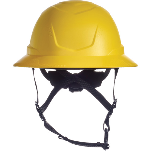 V-Gard H2&reg; Full Brim Safety Helmet, Ratchet Suspension, Non-Vented D. Morneault & Fils