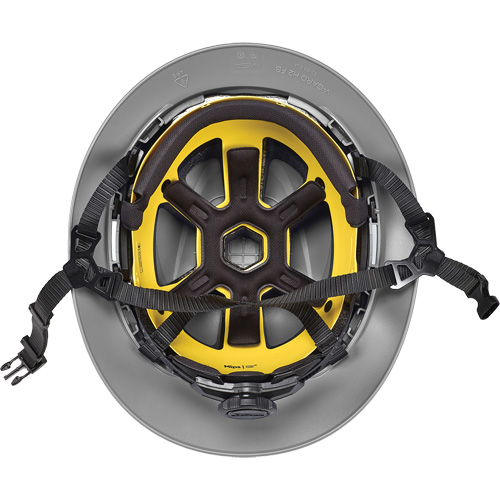 V-Gard H2&reg; Full Brim Safety Helmet with Mips&reg; Safety System, Ratchet Suspension, Non-Vented D. Morneault & Fils