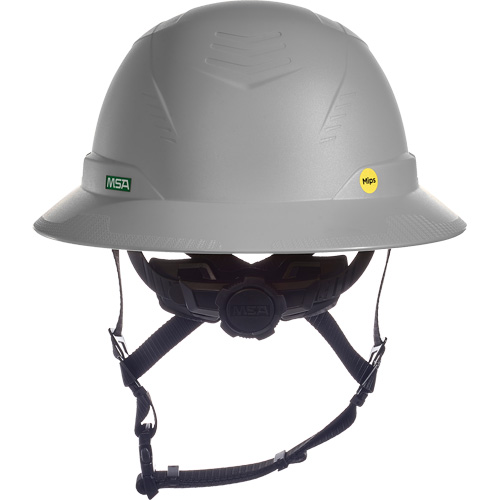 V-Gard H2&reg; Full Brim Safety Helmet with Mips&reg; Safety System, Ratchet Suspension, Non-Vented D. Morneault & Fils