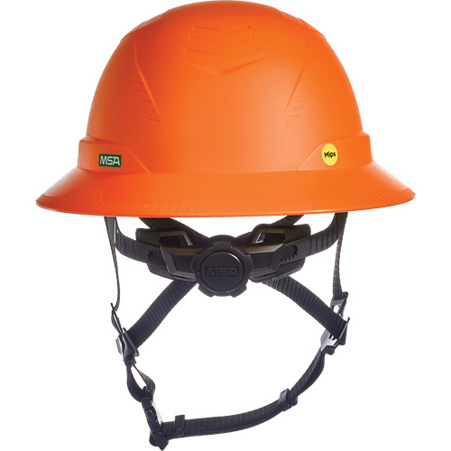 V-Gard H2&reg; Full Brim Safety Helmet with Mips&reg; Safety System, Ratchet Suspension, Non-Vented D. Morneault & Fils