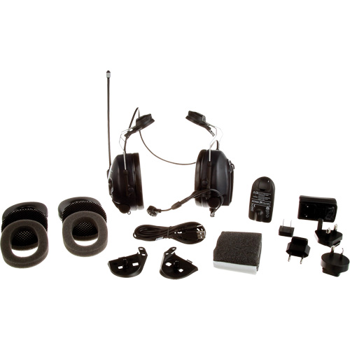 Casque d'&eacute;coute Peltor WS LiteCom Plus, Style Fixation pour casque D. Morneault & Fils
