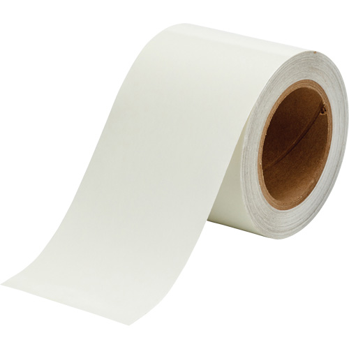 Pipe Marker Tape, 90', Clear D. Morneault & Fils