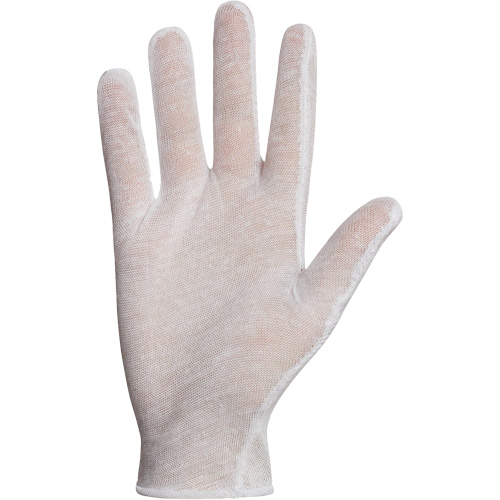 Superior&reg; ML40 Inspection Glove, Poly/Cotton, Hemmed Cuff, One Size D. Morneault & Fils