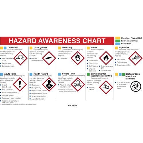 Mini MSDS Chart- English D. Morneault & Fils