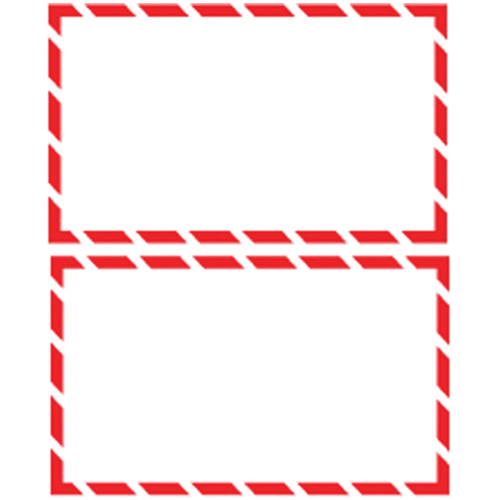 &eacute;tiquettes SIMDUT 200/pqt, Papier, Rouleau, 4-3/4" lo x 8-1/2" la D. Morneault & Fils