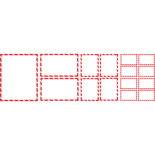 &eacute;tiquettes SIMDUT 400/pqt, Papier, Rouleau, 5-1/2" lo x 4-1/4" la D. Morneault & Fils