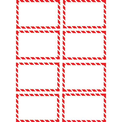 &eacute;tiquettes SIMDUT 800/pqt, Papier, Rouleau, 2-3/4" lo x 4-1/4" la D. Morneault & Fils