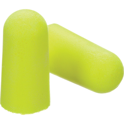 E-A-Rsoft Yellow Neon Earplugs, Bulk - Polybag D. Morneault & Fils