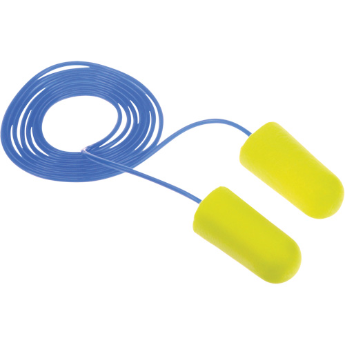 E-A-Rsoft Yellow Neon Earplugs, Bulk - Polybag, Corded D. Morneault & Fils