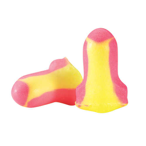 Howard Leight Laser Lite&reg; Multi-Colour Foam Earplugs, Pair - Polybag D. Morneault & Fils