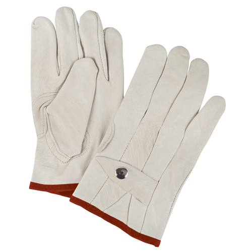 Gants de cordeur d'usage standard, Petit, Paume Cuir fleur de vache D. Morneault & Fils