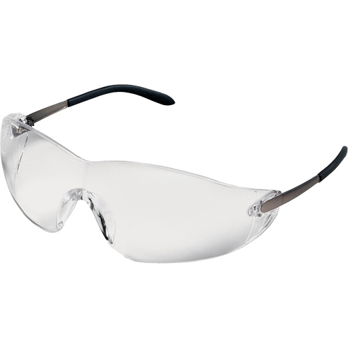 Lunettes de s&eacute;curit&eacute; Blackjack, Lentille Transparent, Anti-&eacute;gratignures, ANSI Z87+/R&eacute;pond ou surpasse la norme CSA Z94.3 D. Morneault & Fils