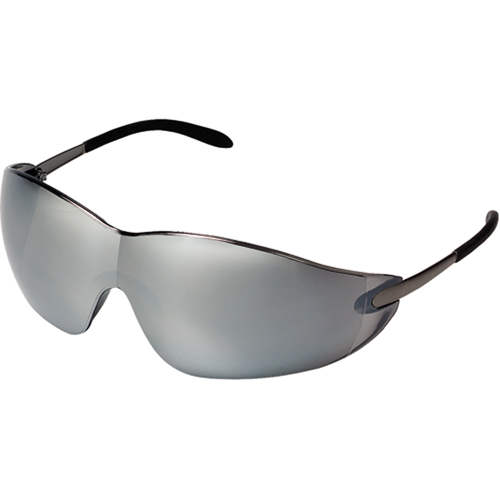 Blackjack&reg; Safety Glasses, Silver/Mirror Lens, Anti-Scratch, ANSI Z87+/Meets/Exceeds CSA Z94.3 D. Morneault & Fils