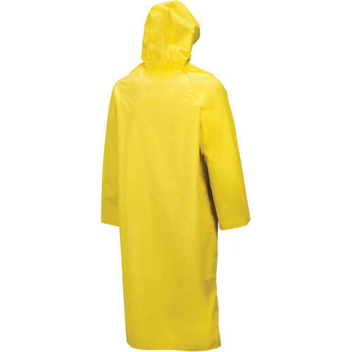 Hurricane Flame Retardant/Oil Resistant Rain Suits - 48" Coat, 5X-Large, Yellow D. Morneault & Fils