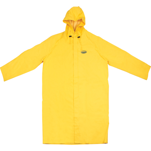 Hurricane Flame Retardant/Oil Resistant Rain Suit - 48" Coat, 3X-Large, Yellow D. Morneault & Fils